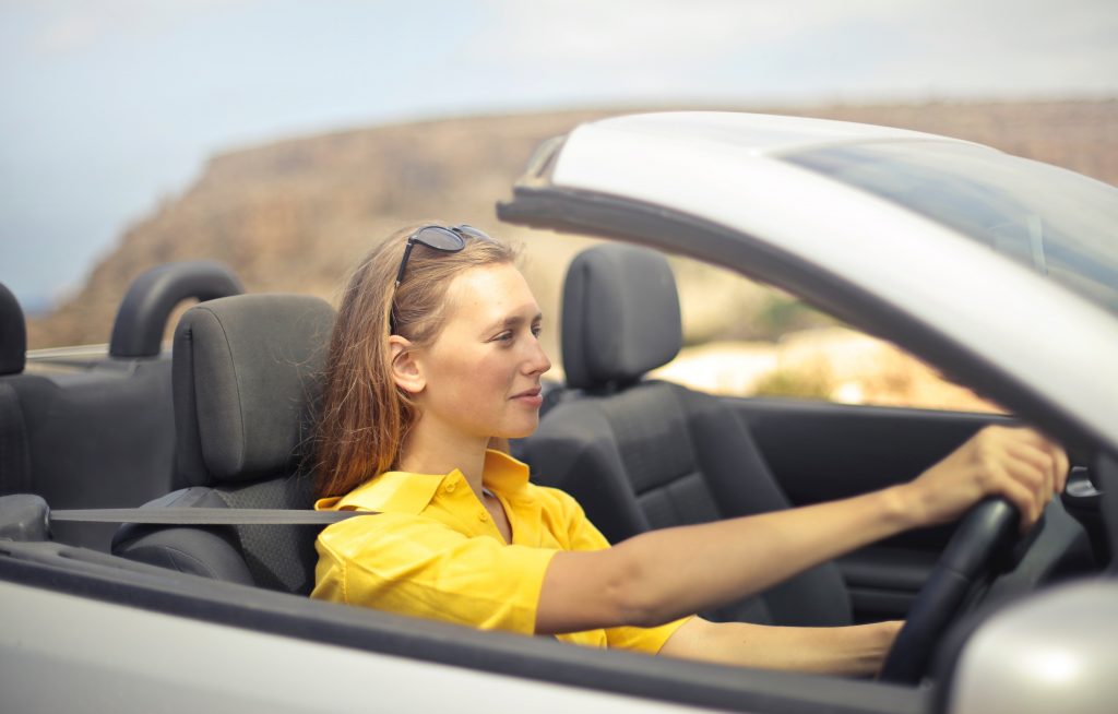 Face recognition system in car